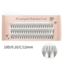 False Eyelashes Individual 10D 12mm