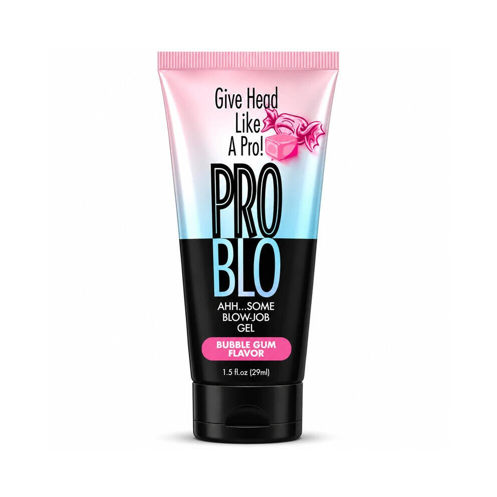 Doc Johnson Pro Blo Oral Pleasure Gel – Bubblegum – 1.5Oz Tube