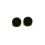 Stud earrings black 12 mm 1