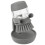 Dish Brush with Detergent Container Gray 1