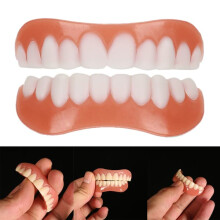 Dentures upper and lower jaw 2 sets natural comfortable