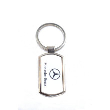 Mercedes keychain silver 1 piece