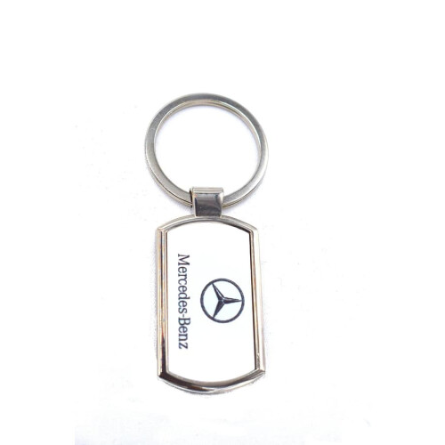 Mercedes keychain silver 1 piece
