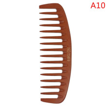 1 stuk antistatische, anti-klit houten ontwarrende kam/haarborstel model A10