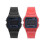 Retro wristwatch black 1