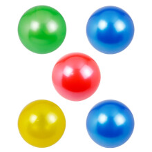 OUNONA shimmer bouncy balls pack of 5
