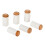 Billiard Cue Tops Snap-On Leather 13mm 25 pcs 1