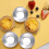 Egg tart molds aluminum 10 pcs 1