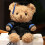 Graduation Plush Bear with Diploma Cap and Sash 2
