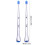Electronic Air Drumsticks Light-Up Rhythm Sticks 1 Pair 3