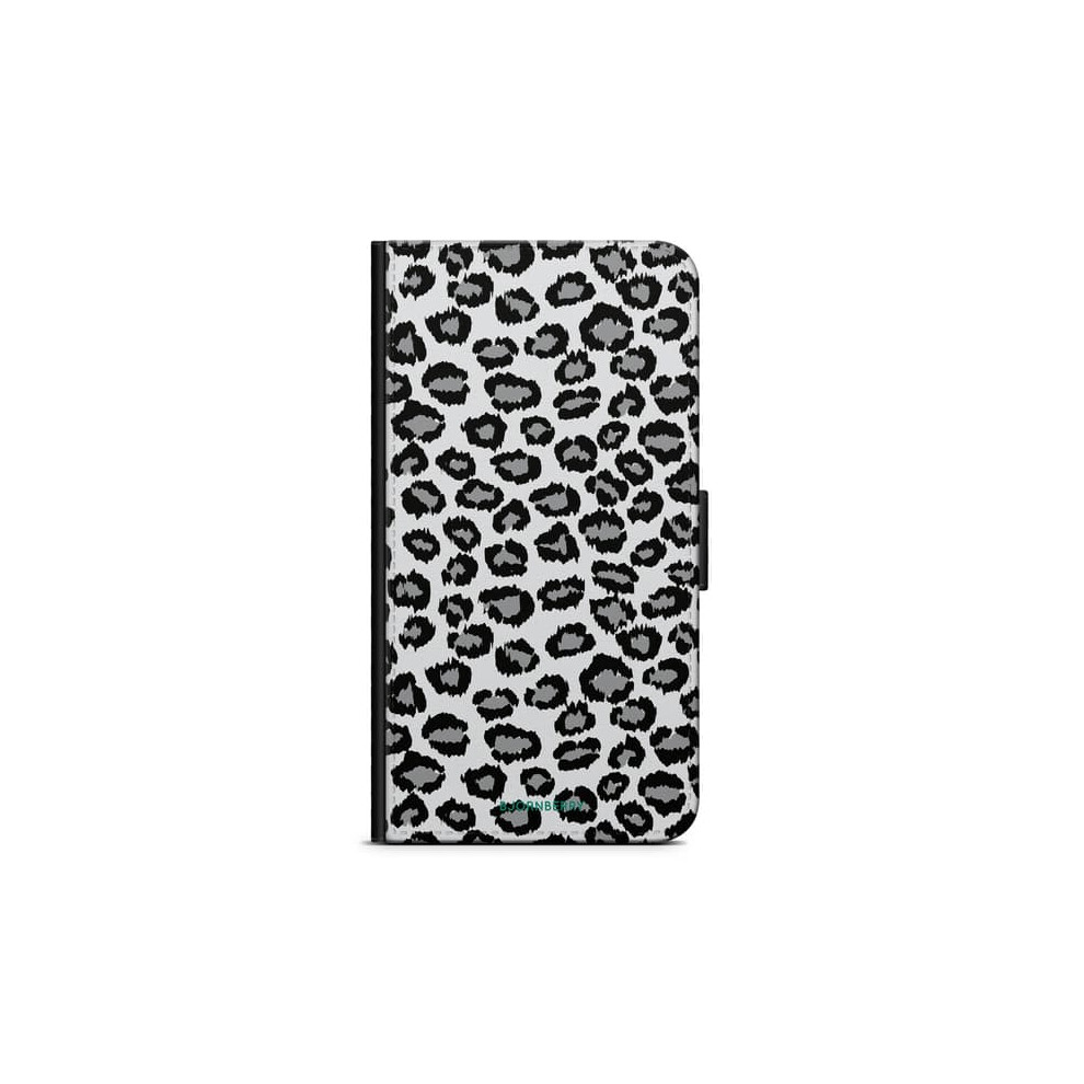 Bjornberry Wallet Case For Iphone Xr Leopard Grey 962125298628