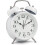 Analog Alarm Clock Extra Loud Retro White Silent 1