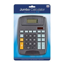 Star Jumbo Calculator Black One Size