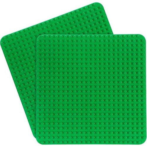 Duplo base plate 38x38 cm 2 pieces