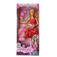 Barbie doll set fashion decorative props 10 pcs