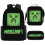 Minecraft school backpack set with pencil case 1