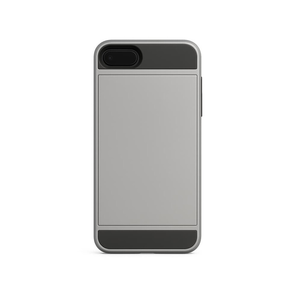 Iphone 7/8 Plus Case With Card Slot Silver 962029290391