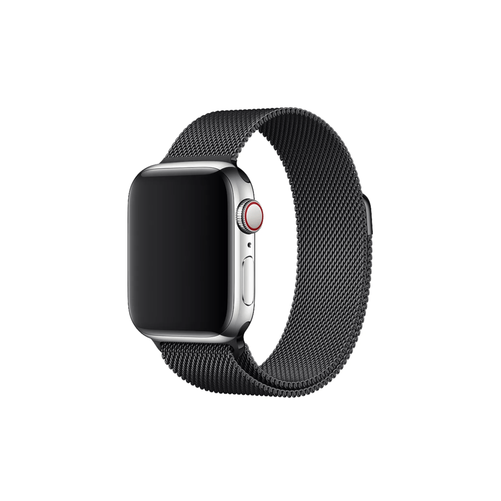Milanese Loop Band For Apple Watch 38Mm 40Mm 41Mm Black 962029599708