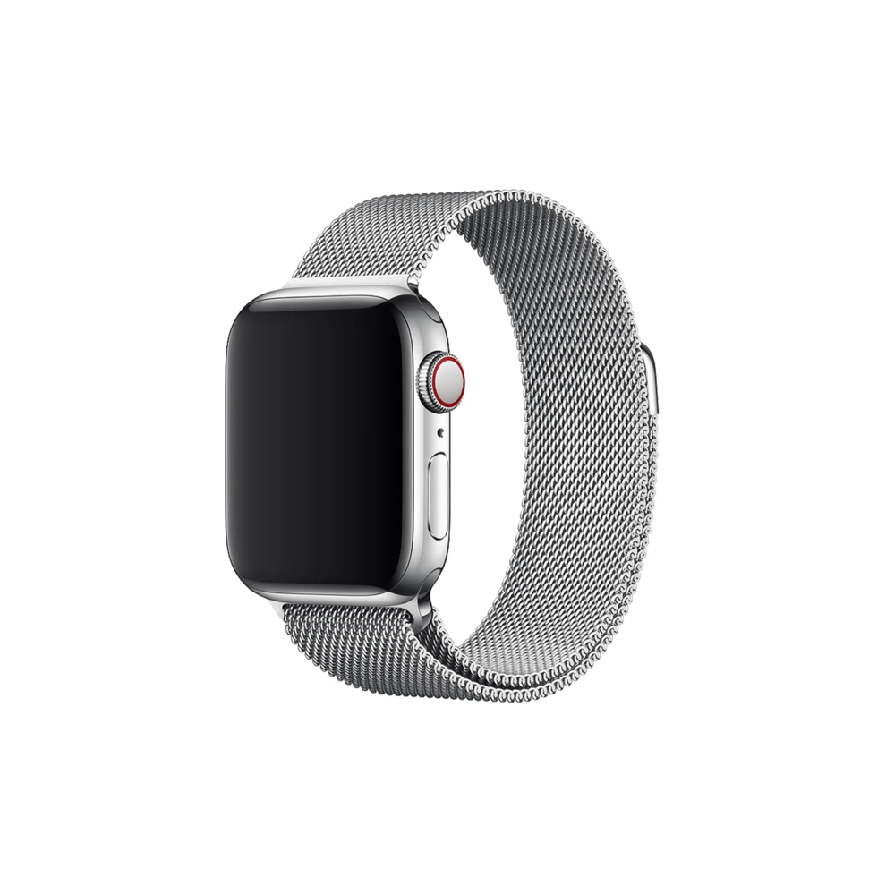 Milanese Loop Apple Watch Band For 38Mm 40Mm 41Mm Silver 962029599760