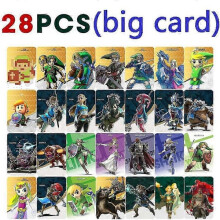Treingi Zelda Amiibo Cards for Tears of the Kingdom 28pcs