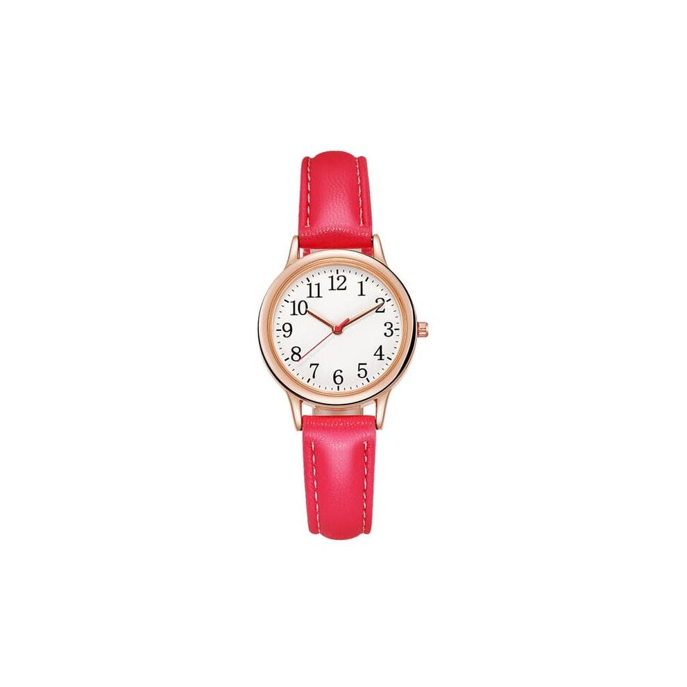 Quartz Wristwatch 1 Piece Red 962029625315