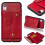 iPhone XR red case with card slot 1