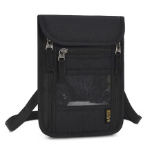 RFID Passport Wallet for Travel, Black, Holds Cards and Cash