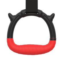 Gymnastics Rings with Adjustable Straps and Anti-Slip Grip