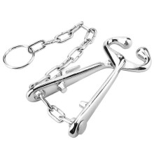 Stainless Steel Bull Nose Pliers with Chain