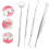 Dental Care Tools Stainless Steel 4 Pieces 1