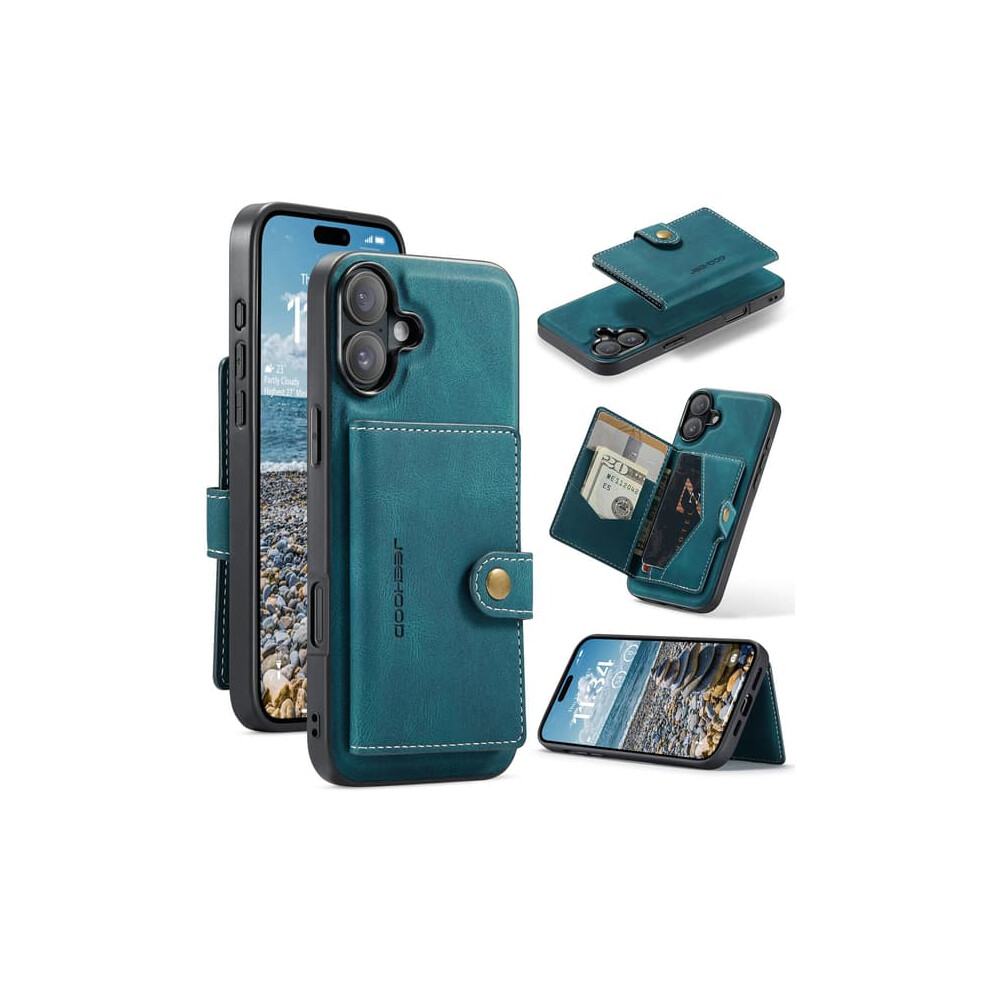 Iphone 16 Plus Wallet Case Green 962029604167