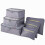 Suitcase Bag Insert Gray 6-Pack Travel Organizer 1