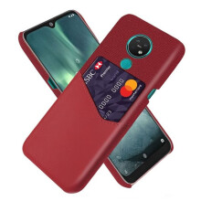 Bofink Nokia 7.2 case with card holder red