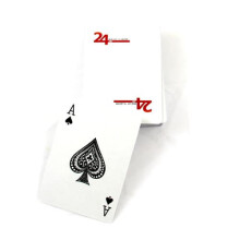 Playing Cards with 24.se Logo Deck