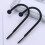 Supports muraux noirs pour embrasses de rideaux, robustes 4