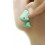 RSAMD animal bite earrings grey shark 1 pair 6