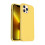 iPhone 13 Pro Max silicone case yellow 1