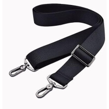 Black metal shoulder strap hook for laptop bag