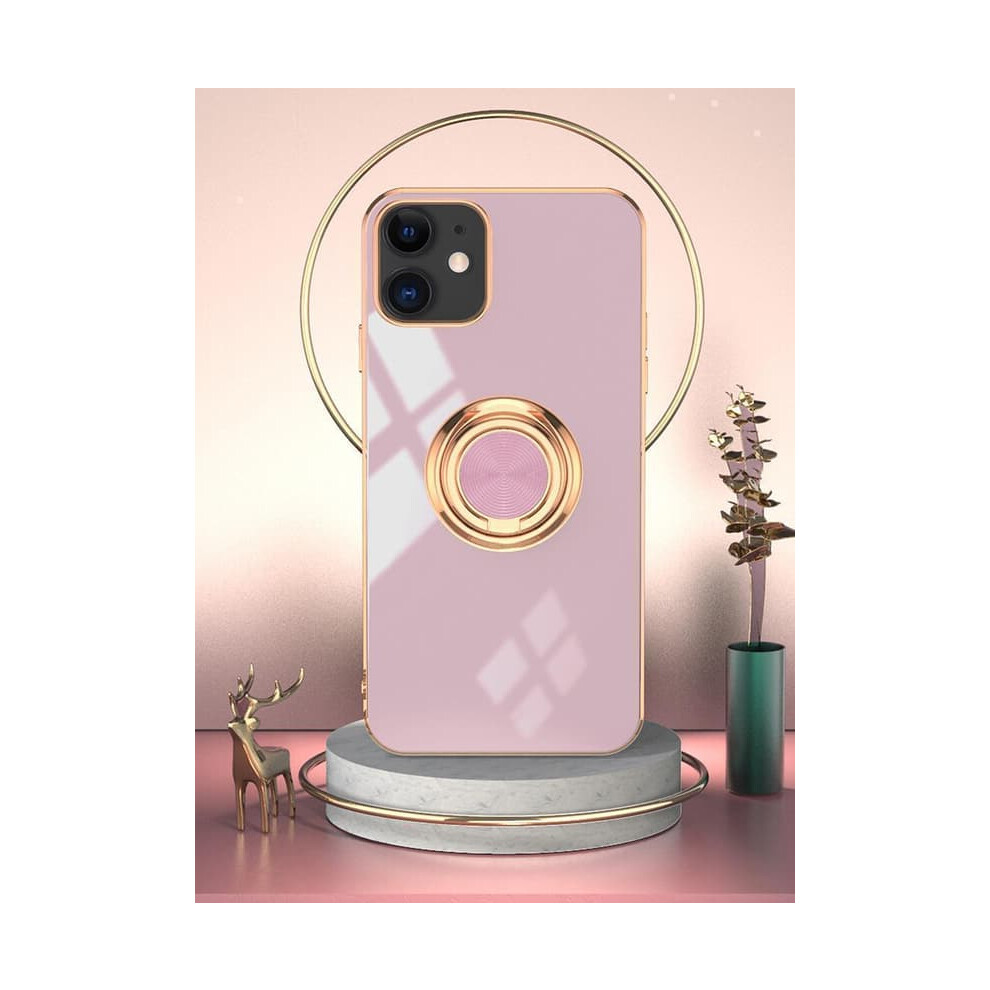 Iphone 14 Plus Case With Ring Stand Gu Purple 962029605249