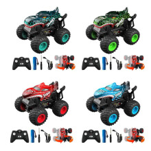 Radiostyrt bil, 2,4 GHz Shark Monster Truck for barn Xams-gave, 100 % ny A