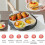 Split Skillet Non-Stick 3-Compartment Griddle 14.96 inch 7