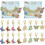 Butterfly Knitting Markers Enamel Removable 32 pcs 1