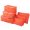 Luggage Organizer Set Orange 3-Piece 1