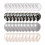 Confetti Balloons White Black Silver 40-pack 1