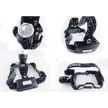 QX-15 Headlamp with Cree T6 LED 800 Lumens