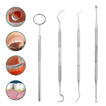 Stainless Steel Dental Hygiene Kit 4 Pieces
