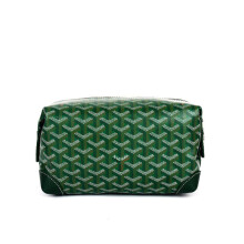 Handheld Toiletry Bag with Dog Tooth Pattern Zipper 1pc
