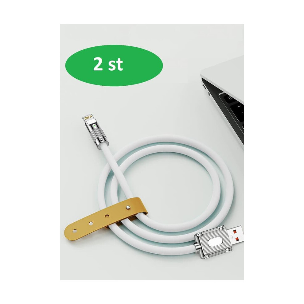 Usb Charger For Iphone 120W 2 Pcs 2M White 962029596004