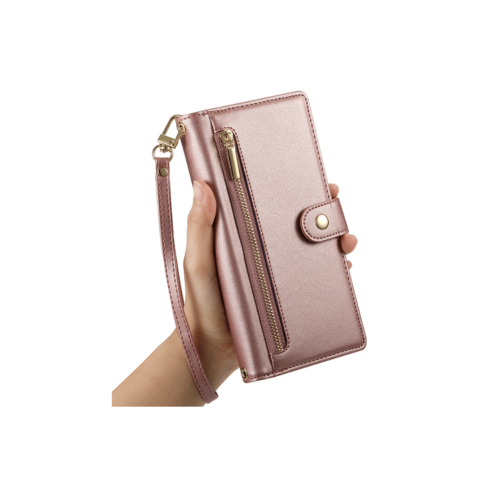Mobile Wallet For Iphone 16 Series Card Holder Pink 962029603979