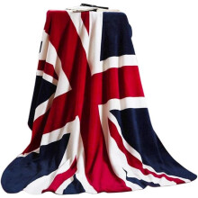 UK Flag Fleece Blanket Soft Plush 2 Colors